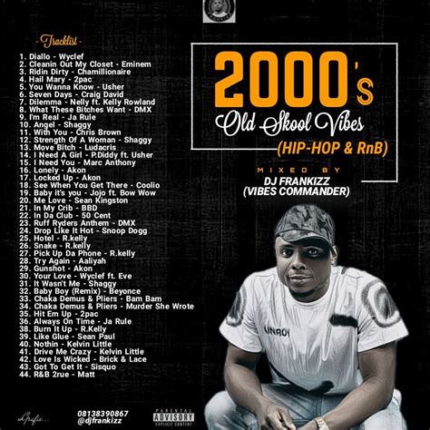 2000s old school hip hop rnb vibes mixtape by dj frankizz listen on audiomack
