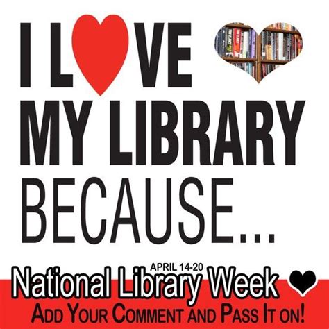 Its National Library Week And Today Is National Library Workers Day