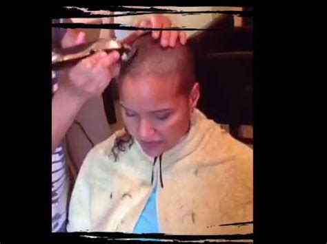 Sasaprasa In And On My Head Shaving My Head Before Chemo Youtube