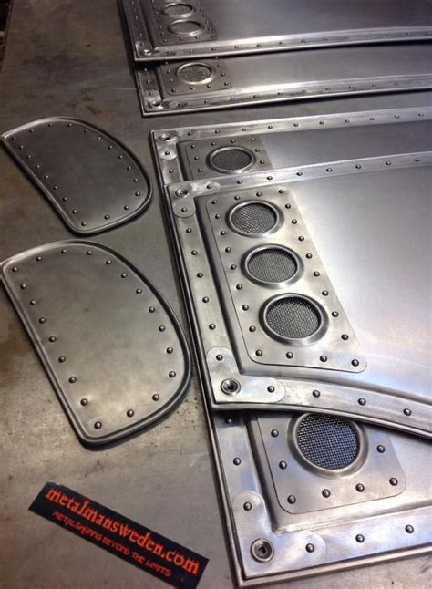 Custom Metal Interior Panels Made With Handtools Metal Fabrication By