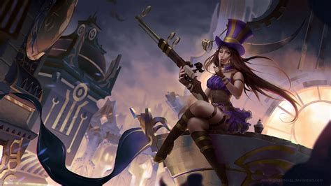 Sexy Caitlyn Pentakill League Of Legends Youtube