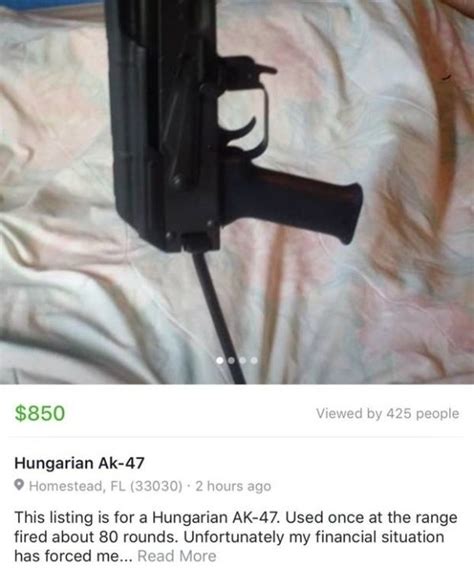 Guns Drugs And More Illegal Items Being Listed On The Facebook