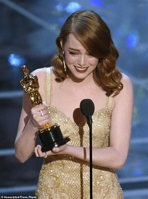 Emma Stone Wins Best Actress Oscar For La La Land Best Actress