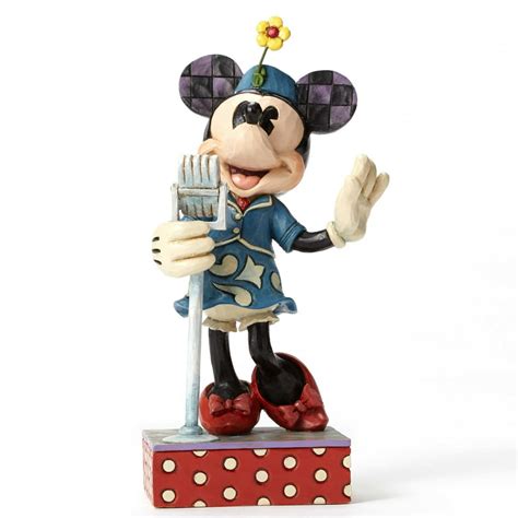 Jim Shore Disney Traditions 4050388 Singer Minnie Mouse
