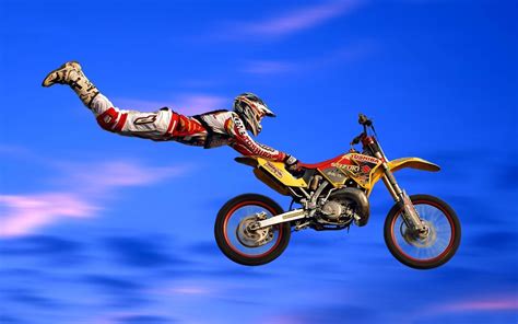 The Motorcyclist In Flight Desktop Wallpapers 2560x1600