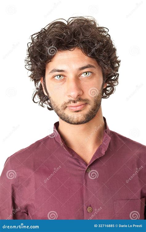 Portrait Stock Image Image Of Hair Isolated Beautiful 32716885