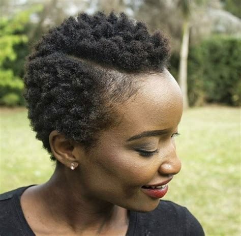 Who says short hair is hard to stylize? Pin by Slice N'Slash on Short do's | 4c natural hair ...