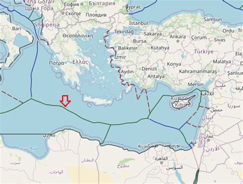 Maritime Boundaries Between Greece And Libya Iilss International