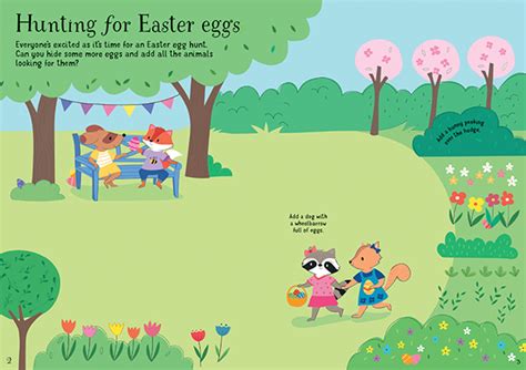 Usborne Books And More Little Stickers Easter