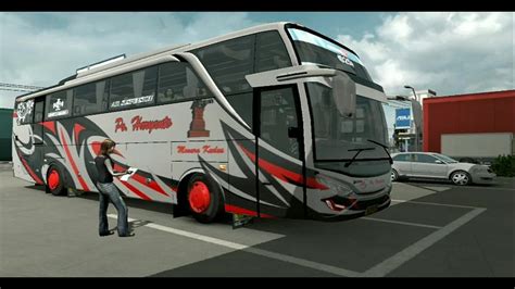 Lowongan kerja smp / mts. Po Haryanto service || ets 2 bus mod indonesia - YouTube