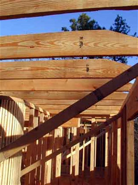 Doug Robinson House Framing Attic