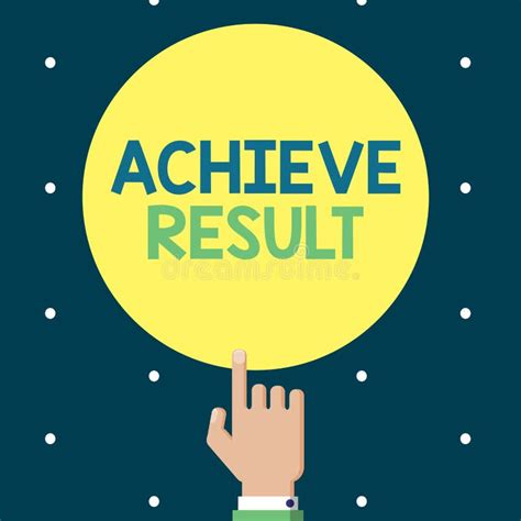 Writing Note Showing Achieve Result Business Photo Showcasing