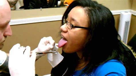 getting tongue pierced finally d youtube