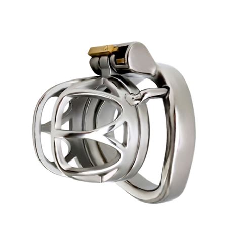 New Stainless Steel Chastity Cage New 135