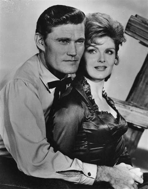 Patricia Blair With Chuck Connors In The Rifleman 1962 1963 In 2023