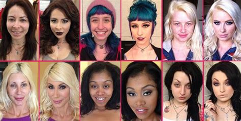 Sexy Or Freaky Shocking Photos Of Porn Stars Without Makeup