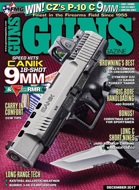 Guns Magazine Guns Magazine Introduced In 1955 Was The First National