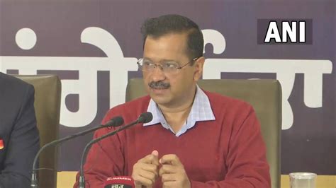brought tears to my eyes kejriwal lauds cm mann for sacking punjab minister says aap won t