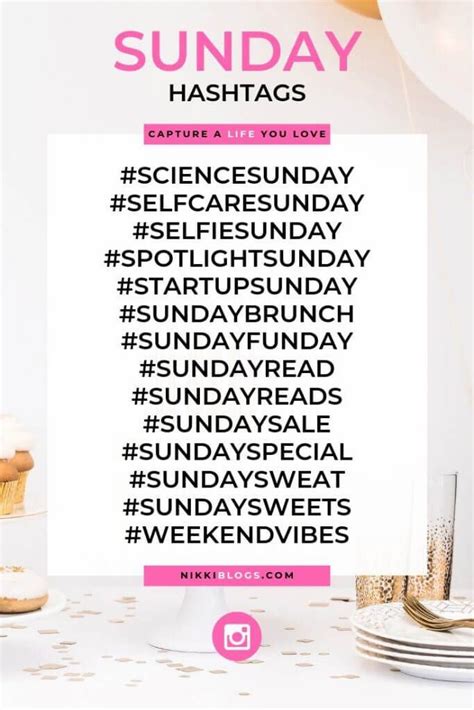 110 Best Days Of The Week Hashtags 2020 Instagram Guide Social