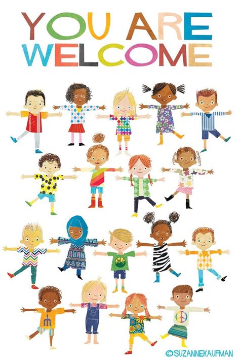 Pinterest Diversity Poster Welcome Poster Education Poster