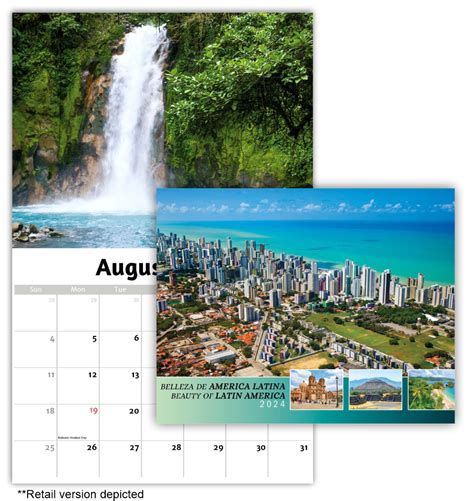 2024 Wall Calendar Beauty Of Latin America