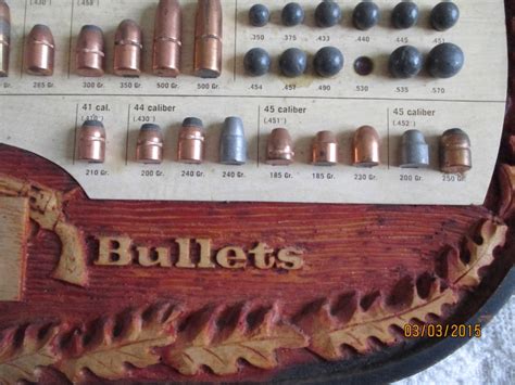 Hornady Bullet Display Board For Sale At 13304760