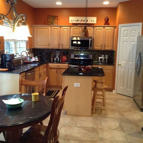 Burnt orange kitchen, Orange kitchen, Kitchen cabinets uk