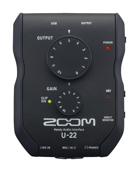 U 22 Handy Audio Interface Zoom