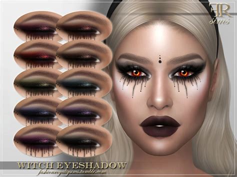 Witch Eyeshadow By Fashionroyaltysims At Tsr Sims 4 Updates