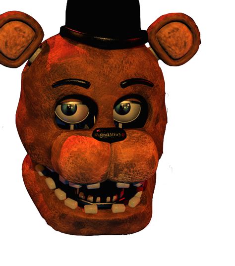 Withered Transparent Freddy Head By Jackjackcooper On Deviantart