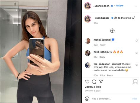 A Fan Called Vaani Kapoor ‘manly And Malnourished’ And The Actress Gave A Mouth Shutting Reply