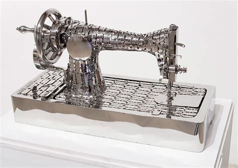 Sculptures Of Garments And Household Objects Made Out Of Stainless