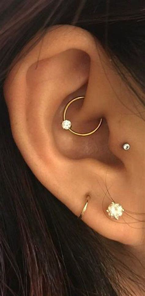 Your piercer will mark the. Steal These 30 Ear Piercing Ideas | Piercings ear conch ...
