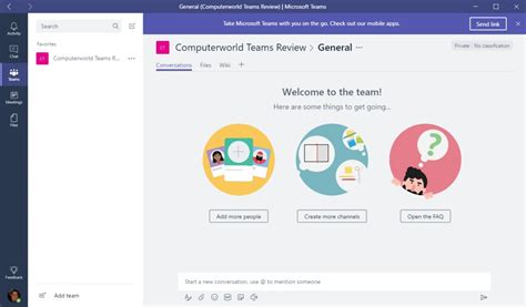 In this guided tour, you will get an overview of teams and learn how to take some key actions. Microsoft Teams: Slack's big rival explained | Computerworld