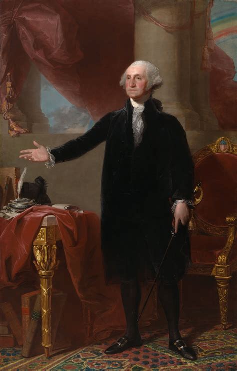 George Washington “retrato De Lansdowne” Americas Presidents