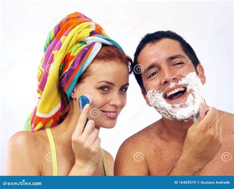 Couple At Morning Stock Image Image Of Couple Shower 16459579