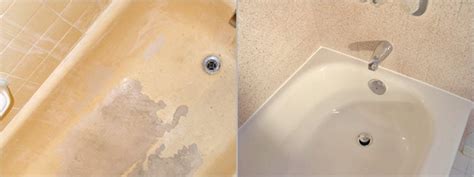 Old bathtubs become hard to clean and show stains soon after cleaning due to the worn out porcelain surface. Fiberglass Bathtub Refinishing | Porcelain Tub Restorations