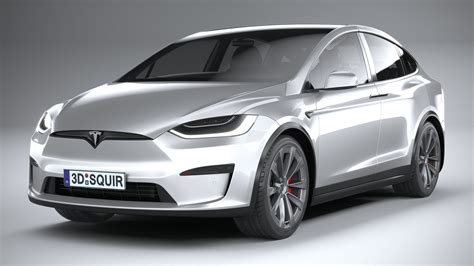 Tesla Model X 2021 3d Model Cgtrader