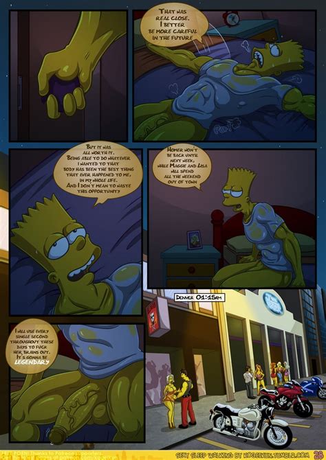 Simpsons Sexy Sleep Walking ⋆ Kogeikun Porn Comix Online