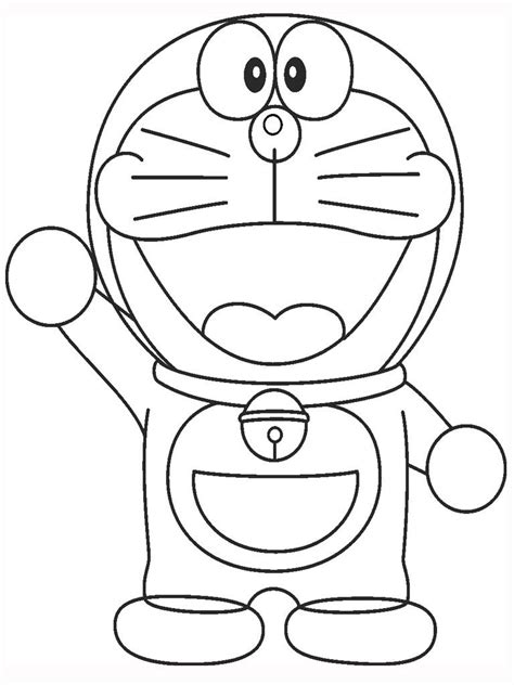 Doraemon Coloring Pages Printable Doraemon