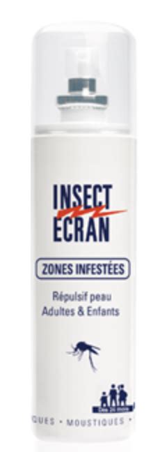 Insect ecran Zones infestées répulsif ml Pharmacieauquotidien