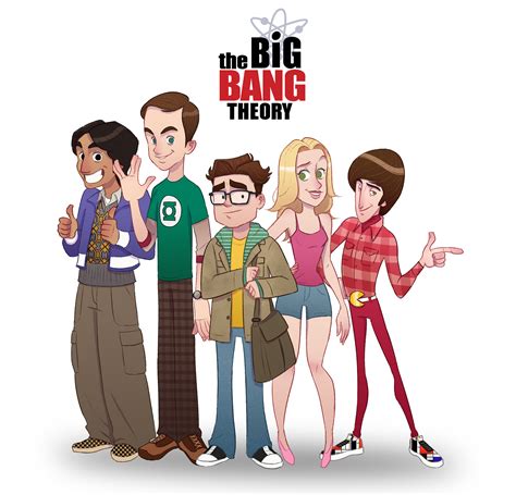 The Big Bang Theory Character Design On Behance
