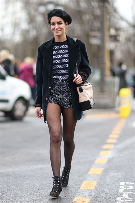 30 Fresh Fall Outfit Ideas Featuring Black Tights Glamour
