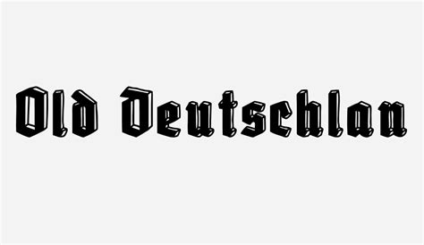 Old Deutschland Free Font