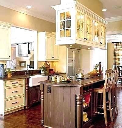 ∙ plywood construction ∙ shaker door style ∙ soft close drawers and adjustable shelves. Overhead Kitchen Cabinets White Kitchen With Red Walls ...