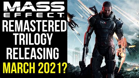 Mass Effect Remastered Trilogy Releasing March 2021 Art Book Leak