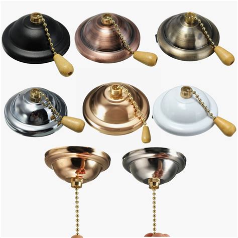 Turn off the power to. Universal Ceiling Pendant Fan Wall Light Pull Chain Switch ...