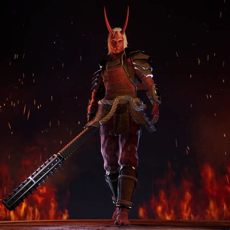 ArtStation - Female Oni