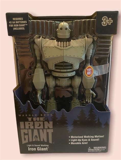 The Iron Giant Light And Sound Walking Robot Toy 15 Hobbies And Toys
