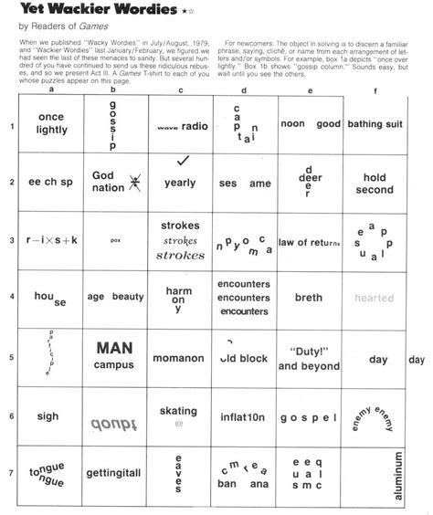 20 Brain Teasers Worksheet 2 Answers Worksheet From Home
